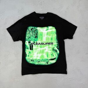 Pleasures Desolation Graphic Print Double Sided Cotton T-shirt Men's Large